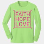 Youth Long Sleeve Core Cotton Tee Thumbnail