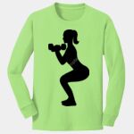 Youth Long Sleeve Core Cotton Tee Thumbnail