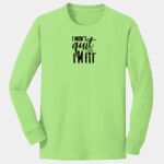 Youth Long Sleeve Core Cotton Tee Thumbnail