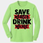 Youth Long Sleeve Core Cotton Tee Thumbnail