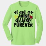 Youth Long Sleeve Core Cotton Tee Thumbnail