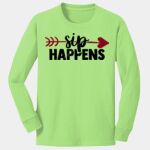 Youth Long Sleeve Core Cotton Tee Thumbnail