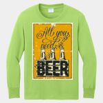 Youth Long Sleeve Core Cotton Tee Thumbnail