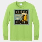 Youth Long Sleeve Core Cotton Tee Thumbnail