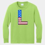 Youth Long Sleeve Core Cotton Tee Thumbnail