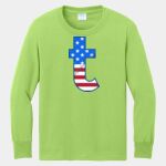 Youth Long Sleeve Core Cotton Tee Thumbnail