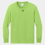 Youth Long Sleeve Core Cotton Tee Thumbnail