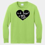 Youth Long Sleeve Core Cotton Tee Thumbnail