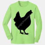 Youth Long Sleeve Core Cotton Tee Thumbnail