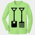 Youth Long Sleeve Core Cotton Tee Thumbnail