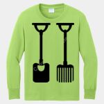 Youth Long Sleeve Core Cotton Tee Thumbnail