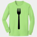 Youth Long Sleeve Core Cotton Tee Thumbnail