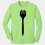 Youth Long Sleeve Core Cotton Tee Thumbnail