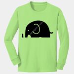 Youth Long Sleeve Core Cotton Tee Thumbnail