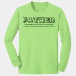 Youth Long Sleeve Core Cotton Tee Thumbnail