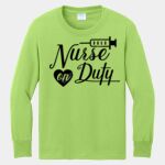 Youth Long Sleeve Core Cotton Tee Thumbnail