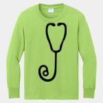 Youth Long Sleeve Core Cotton Tee Thumbnail