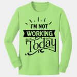 Youth Long Sleeve Core Cotton Tee Thumbnail