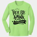 Youth Long Sleeve Core Cotton Tee Thumbnail