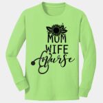 Youth Long Sleeve Core Cotton Tee Thumbnail