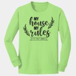 Youth Long Sleeve Core Cotton Tee Thumbnail