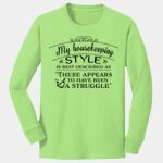 Youth Long Sleeve Core Cotton Tee Thumbnail