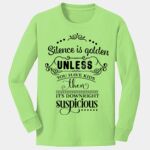 Youth Long Sleeve Core Cotton Tee Thumbnail