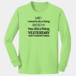 Youth Long Sleeve Core Cotton Tee Thumbnail