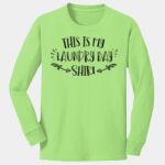 Youth Long Sleeve Core Cotton Tee Thumbnail