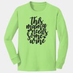 Youth Long Sleeve Core Cotton Tee Thumbnail