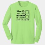 Youth Long Sleeve Core Cotton Tee Thumbnail