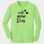 Youth Long Sleeve Core Cotton Tee Thumbnail