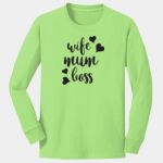 Youth Long Sleeve Core Cotton Tee Thumbnail