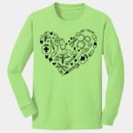 Youth Long Sleeve Core Cotton Tee Thumbnail