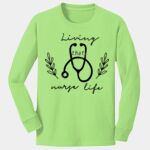 Youth Long Sleeve Core Cotton Tee Thumbnail