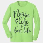 Youth Long Sleeve Core Cotton Tee Thumbnail