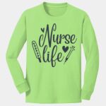 Youth Long Sleeve Core Cotton Tee Thumbnail