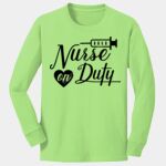 Youth Long Sleeve Core Cotton Tee Thumbnail