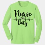 Youth Long Sleeve Core Cotton Tee Thumbnail