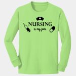 Youth Long Sleeve Core Cotton Tee Thumbnail