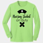 Youth Long Sleeve Core Cotton Tee Thumbnail