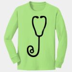 Youth Long Sleeve Core Cotton Tee Thumbnail