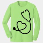 Youth Long Sleeve Core Cotton Tee Thumbnail
