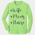 Youth Long Sleeve Core Cotton Tee Thumbnail