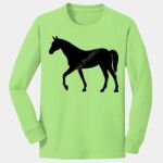 Youth Long Sleeve Core Cotton Tee Thumbnail