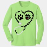 Youth Long Sleeve Core Cotton Tee Thumbnail