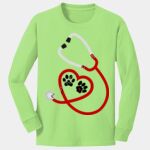 Youth Long Sleeve Core Cotton Tee Thumbnail