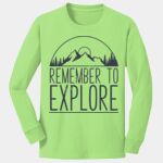 Youth Long Sleeve Core Cotton Tee Thumbnail