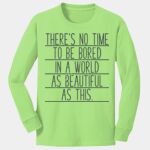 Youth Long Sleeve Core Cotton Tee Thumbnail