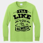 Youth Long Sleeve Core Cotton Tee Thumbnail